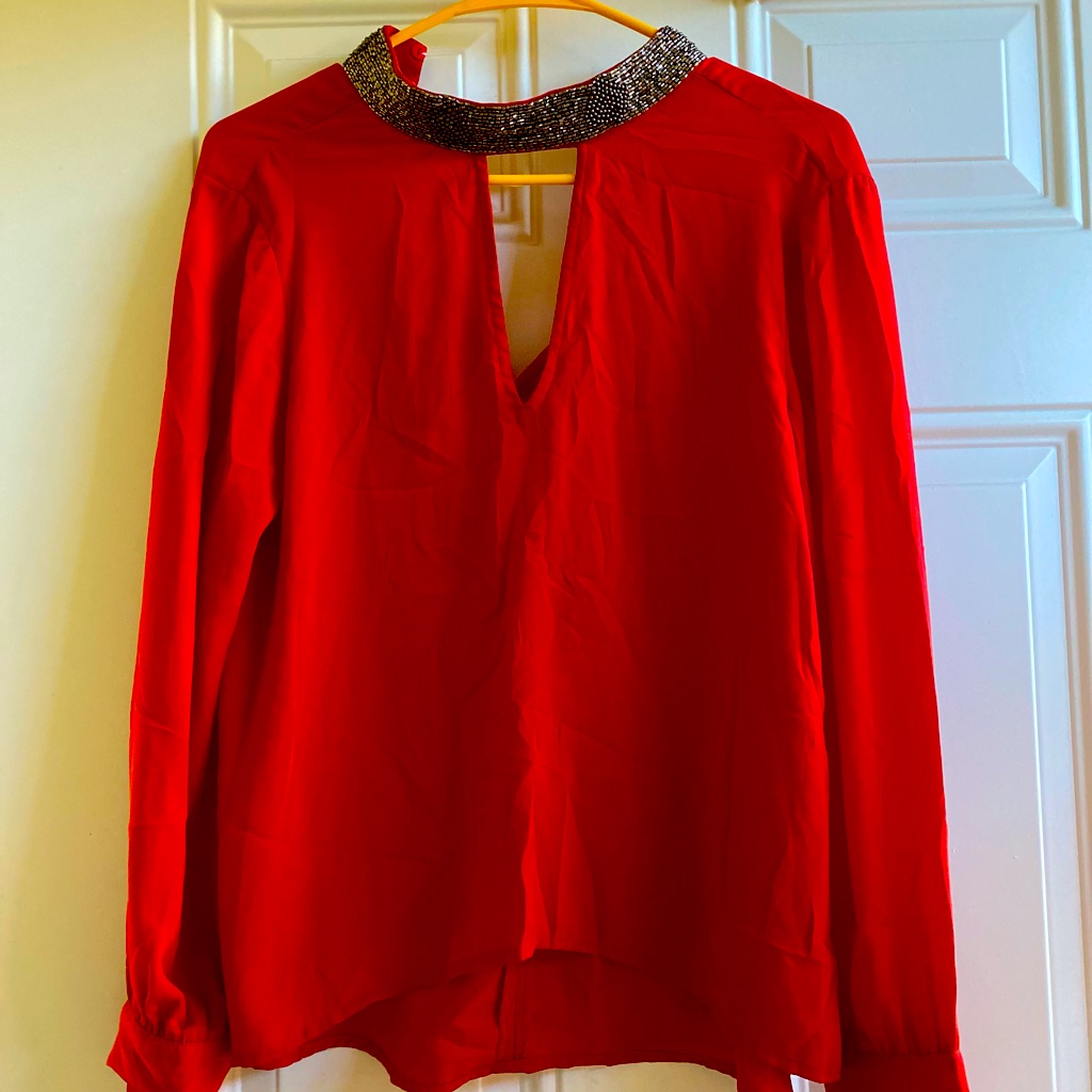 Blouse With Sequence